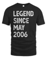Legend Since May 2006 16th Birthday Boys Girls