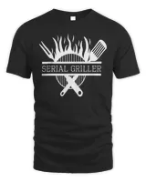 BBQ, Serial Griller shirt Funny Grilling Grill BBQ Master T-Shirt