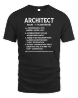Architect Definition Architecture Students Architects T-Shirt