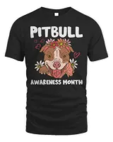 Pitbull Dog Pitbull Awareness Month Pitbull Love Dog Lover 494