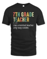 Funny Back To School Definition 7th Grade Teacher Student Kids