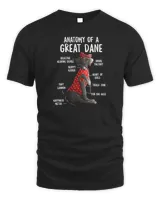 Anatomy of A Great Dane Dog Owner Puppy Funny Cute T-Shirt