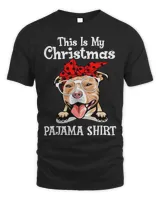 Pitbull This is My Christmas Pajama Pitbull Love Buffalo Plaid 280