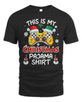 Funny Saying This Is My Christmas Pajama Game Lover 383