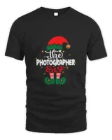 Photographer Elf Matching Family Group Christmas Pajama T-Shirt