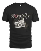 Storyteller Camera Photography Photographer Cool T-Shirt