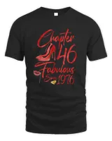 RD 46th Birthday Chapter 48 Fabulous Since 1976 Shirt