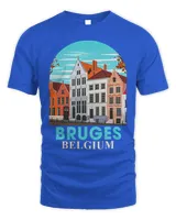 Bruges Belgium Traveling Bruges Travel Poster Trip Souvenir