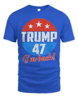 Donald Trump 47 President 2024 Election Vote Republican Tee Shirt