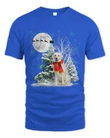 Kuvasz Under Moonlight Snow Christmas Pajama 78