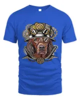 Irish Setter Dog Medieval Victorian Gothic Steampunk