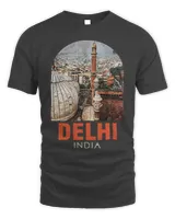 Delhi India Travel Poster Jama Masjid Delhi Traveling Indian