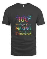 100 Days Of Making Difference 100Th Day Of School Tie Dye