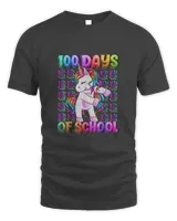 100 Days Of School 100 Days Smarter Unicorn Girls Teacher