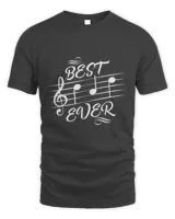 Best Dad Ever Music Notes Musician Fathers Day
