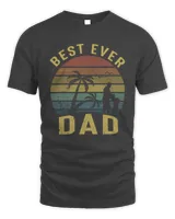 Vingtage Best Dad Ever Fathers Day T shirts