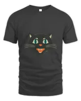 Vintage Halloween Cat t shirt hoodie sweater