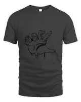 Zombie Hand black t shirt hoodie sweater