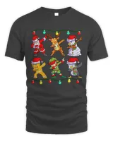 Deer Christmas Kids Boys Men Dabbing Santa Elf Deer Friends Xmas 347