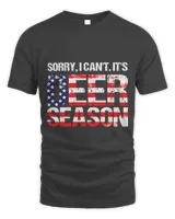 Deer Hunting Shirt American Flag Funny Saying Deer Season