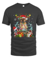 Puggle Reindeer Christmas Tree Lights Pajama Dog Xmas 178