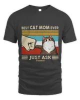 Customized Best Cat Dad Ever Just Ask Personalized Shirt QTCAT060223C3
