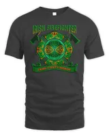 Irish Firefighter T Shirt For St Patrick's Day Gifts
