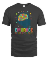 Embrace Neurodiversity Autism Awareness ASD Neurodiversity