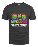 RD Awesome Since 2013 Pop it With Us Birthday Kids Shirt