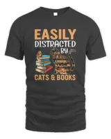 Cats And Books Cat and Book Lover  ArtisticNinja