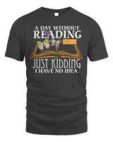 Book Reader Literature Author and Book Writer Joke 376 Reading Library