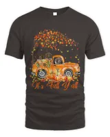 Its Fall Yall German Shorthaired Riding Truck Pumpkin Fall113