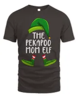 Peekapoo Mom Dog Elf Funny Christmas Pajama X mas Women