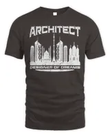 Vintage Architect Designer Of Dreams Architecture Students T-Shirt
