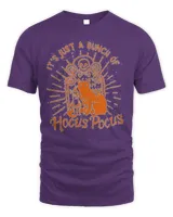 It’s Just A Bunch Of Hocus Pocus Halloween Cat T-Shirt