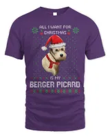 Ugly Sweater ALL I WANT FOR CHRISTMAS IS MY BERGER PICARD