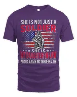 My DaughterInLaw Is A Soldier Proud Army MotherInLaw Tee