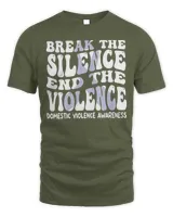 End The Violence Domestic Violence Awareness Shirt