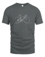 Minimalistic Bicycle Unisex T Shirt