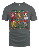 Deer Christmas Kids Boys Men Dabbing Santa Elf Deer Friends Xmas 347