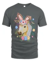 Happy Easter Bunny Horse funny Rabbit for Men Women Kids