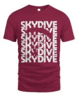 Skydiving Gift Skydive Funny Skydiving Lover Parachuting Silhouette Vintage