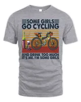 some girls go cycling and drink too much cycling lovers