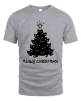Meowy Christmas Cats Tree Christmas Shirt