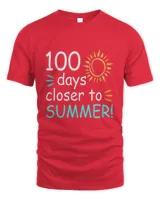 100 Days Of School T-Shirt100 days closer to summer T-Shirt_by fleechoopy_ (1) copy