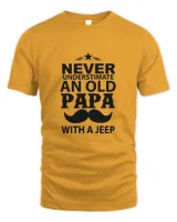 Never Understimate And Old Papa Father's Day Gift