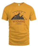 Vintage Yellowstone National Park Wyoming1476 T-Shirt