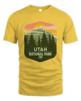 Vintage Zion National Park Utah1036 T-Shirt