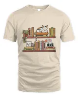 Cats Books T-Shirt