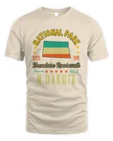 Vintage Theodore Roosevelt National Park North Dakota1170 T-Shirt